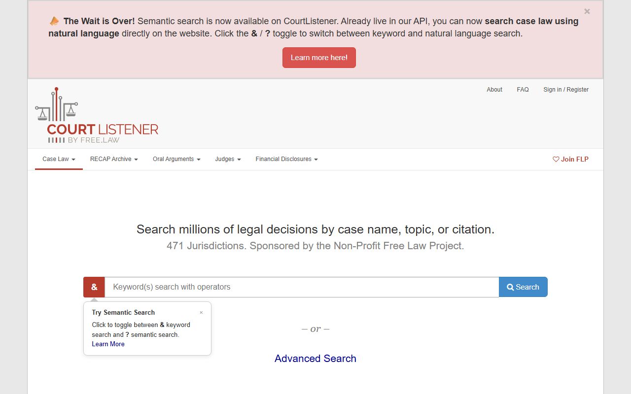 CourtListener public docket and opinion search for Davis County cases